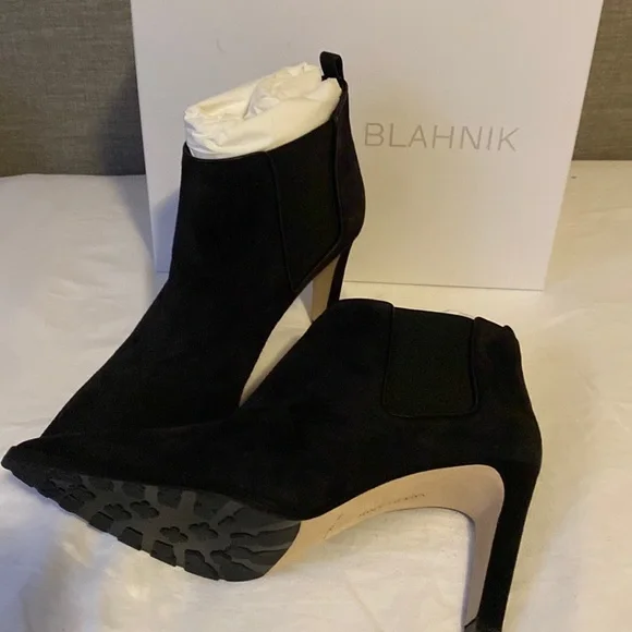 Black Suede shoes, in original box, never worn BeautiFeel | Shoes | Brand New Womens Black Suede Shoe Never  main image 2